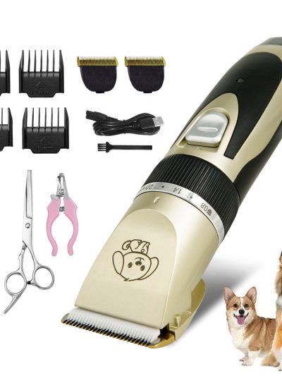 Professional Pet Dog Hair Trimmer Animal Grooming Clippers Cat Cutter Machine Shaver